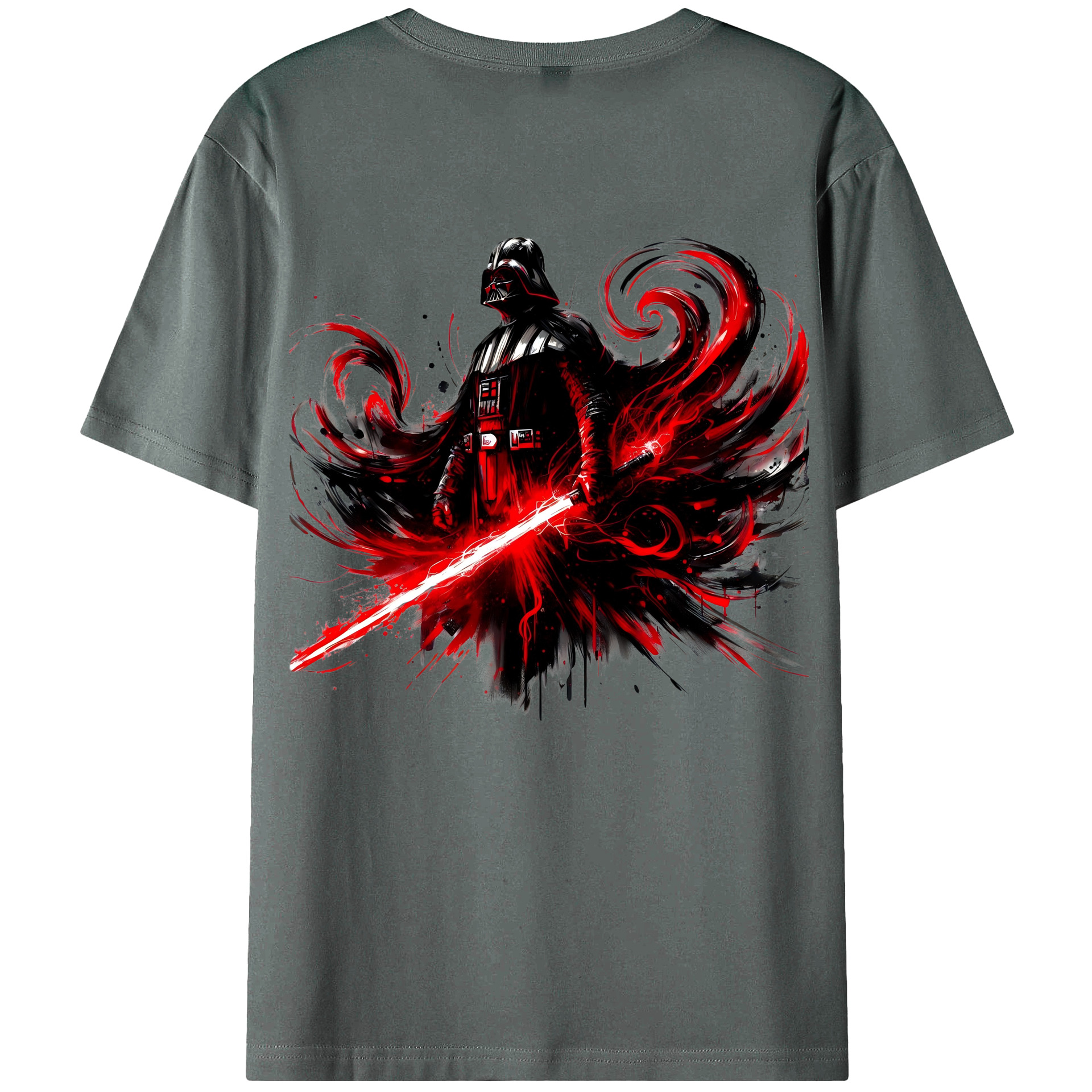（画像用） スター・ウォーズ Star Wars 綿100％ メンズ半袖Tシャツ（バックプリント） 通気性